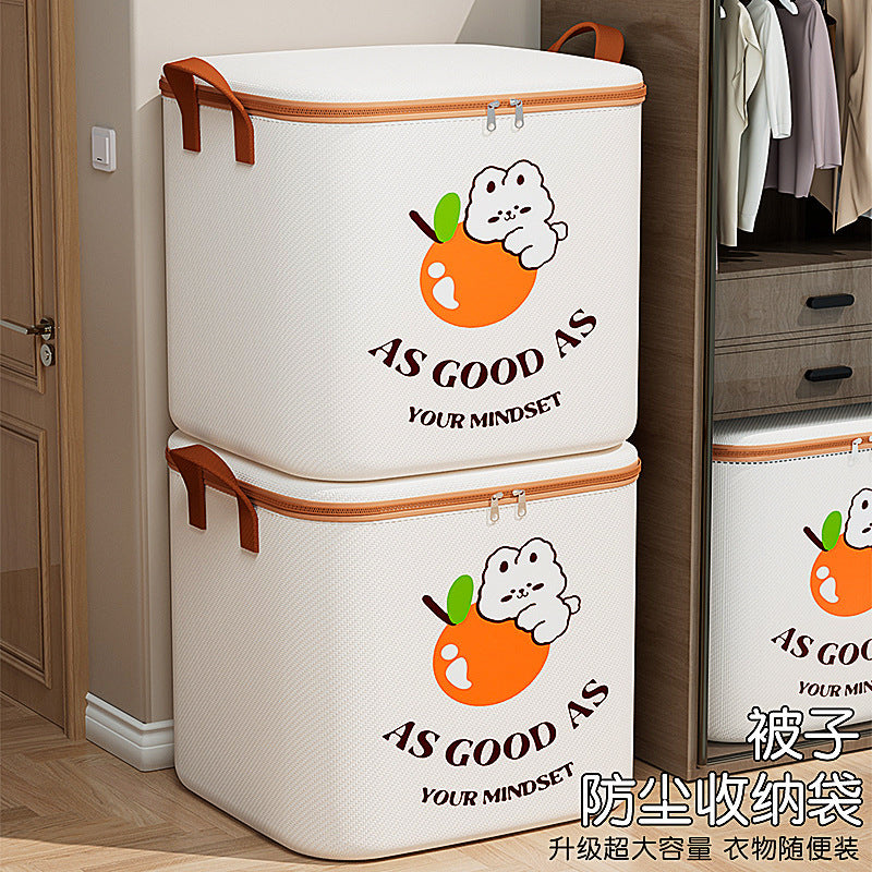 Non-woven storage bag, large quilt finishing, clothes storage bag, underwear storage bag, wardrobe, bedroom full of artifacts