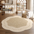 French round carpet  new living room sofa bedroom bedside balcony floor mat non-slip chair computer chair special shape