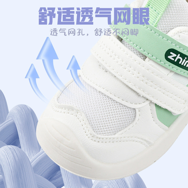 Toddler shoes for boys, spring and autumn, 0-1-2 years old, soft sole infant shoes, children's shoes, infant and toddler shoes for girls