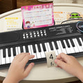 New kids' 37-key beginner electronic keyboard - multifunctional early education piano, portable rechargeable musical instrument toy for kindergarten