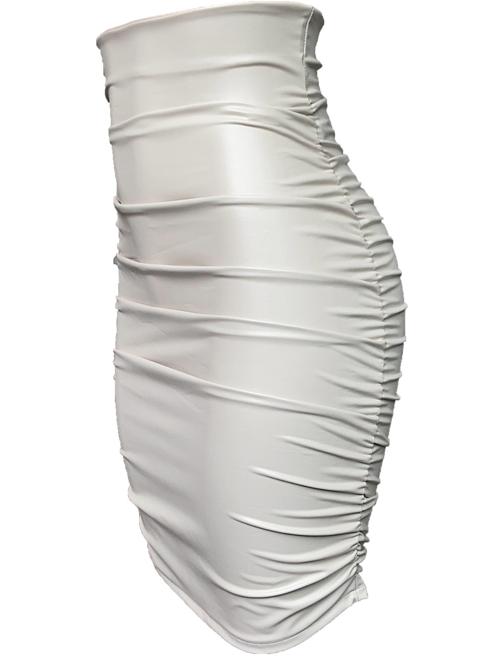 Amazon's independent station best selling pu leather skirt for women, pleated skirt, european and american ins style zipper, high waist hip skirt for women