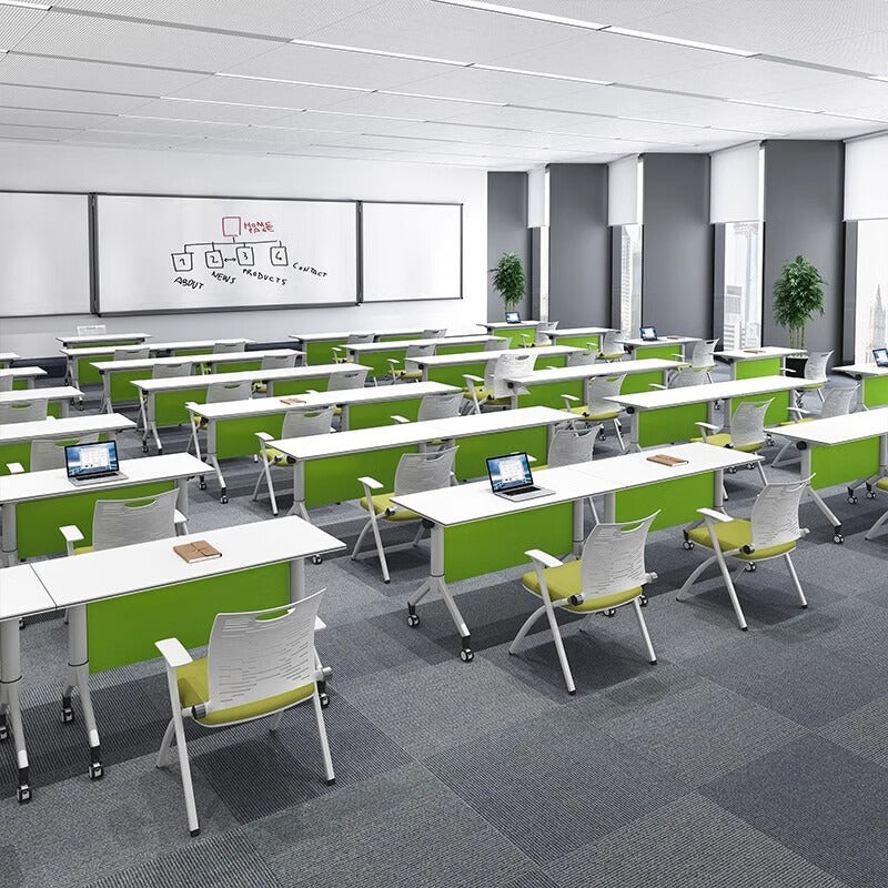 Saint li folding conference table bench table movable training institution tutoring class desks and chairs bench table
