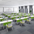 Saint li folding conference table bench table movable training institution tutoring class desks and chairs bench table