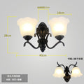 American casual wall lamp single head bedside lamp bedroom lighting living room background wall scandinavian lighting aisle corridor iron art