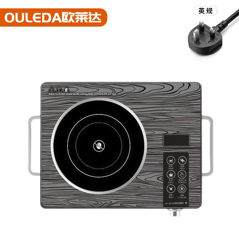 Electric ceramic cooker - high-power multifunctional induction cooker for home cooking, stir-frying, and hot pot - cross-border wholesale