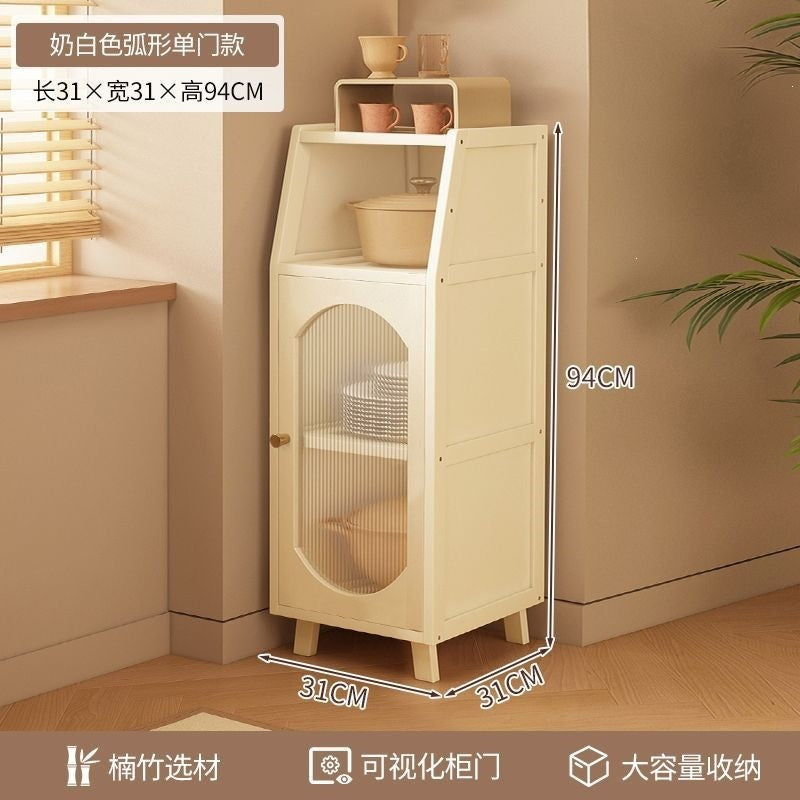 Entrance hall cabinet for home sideboard living room wall-mounted tea cabinet side cabinet multi-functional kitchenware storage rack