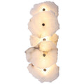 accessible luxury designer marble wall lamp bedside postmodern casual bedroom living room background atmosphere lamp