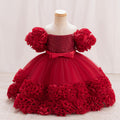 Girls' formal dresses princess dress baby dresses gowns children's tulip sequin hostess piano performance costume