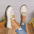 spring/autumn new arrival: plus size chunky sole loafers for women, sizes 36-43. wholesale available. perfect for  and  dropshipping