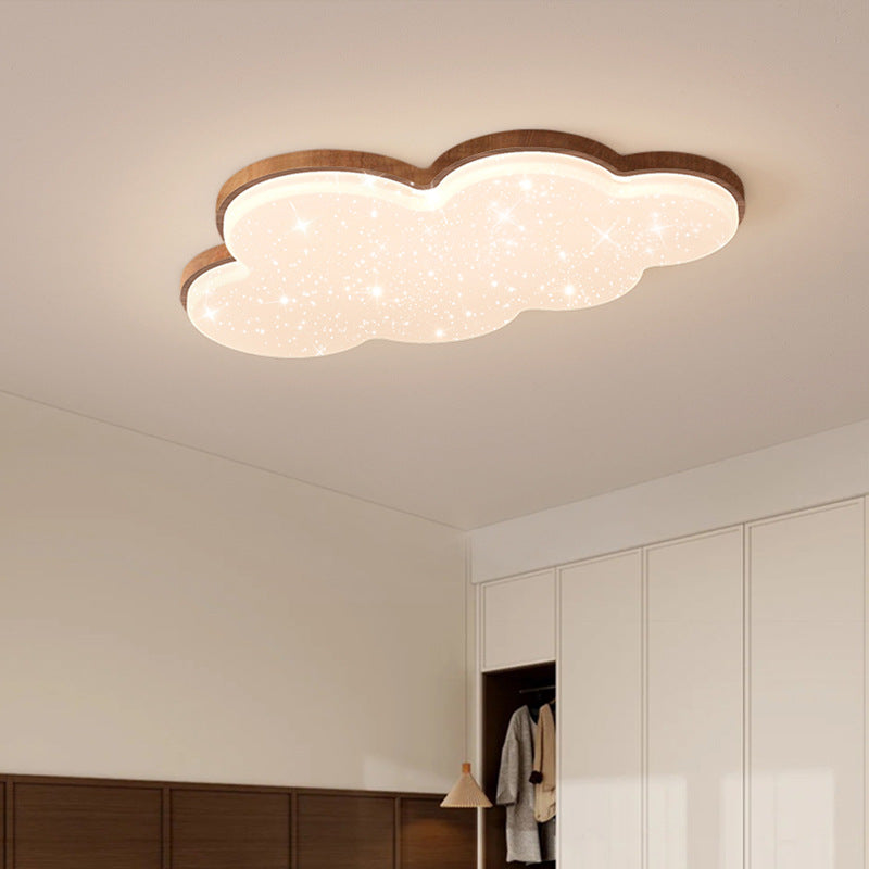 Medieval style living room ceiling light 2025 new modern simple pebble gypsy star lighting whole house package combination