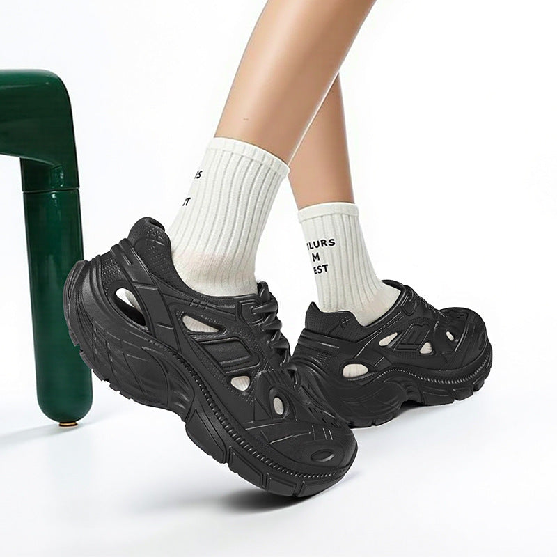 Dad shoes women's clogs casual shoes sports shoes sneakers river tracing shoes beach shoes eva wading shoes outwear sandals