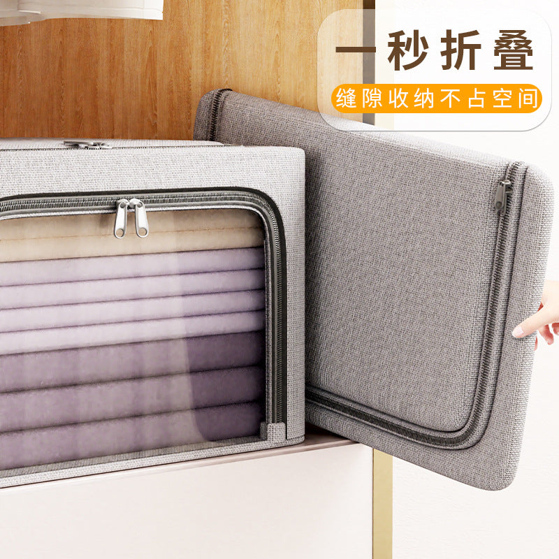 Packing clothes storage box storage bag household quilt quilt Oxford cloth large capacity moving packing bag waterproof