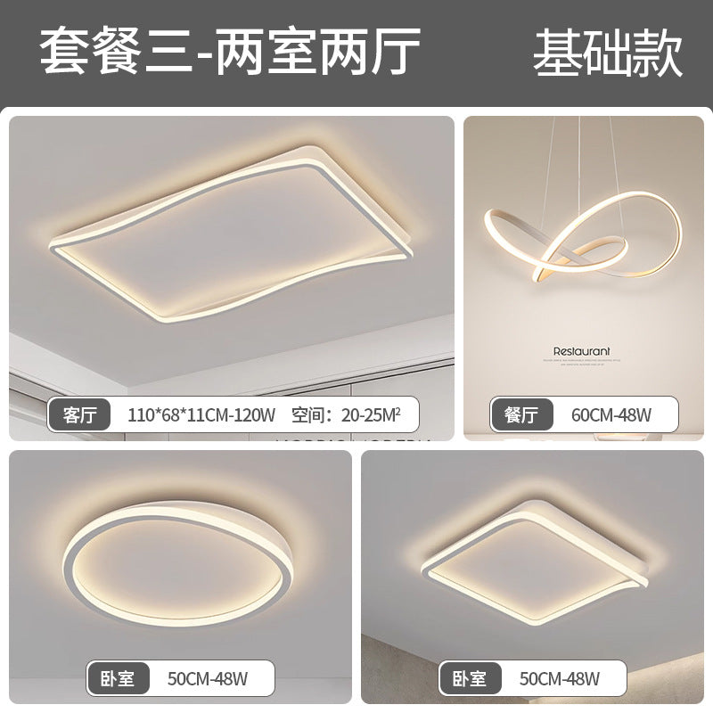 American Puri Living Room Light Hall Main Light Full Spectrum Ceiling Light Bedroom Light Modern Simple Zhongshan Home Improvement Lighting