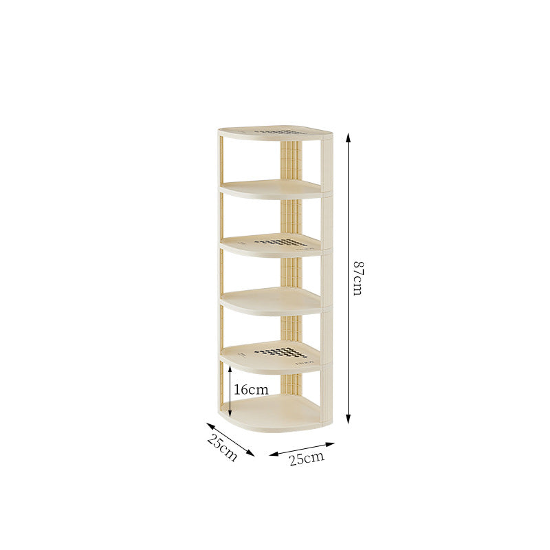Shoe rack home entrance multi-layer dormitory small rental house shoe rack can be stacked multi-functional storage shoe cabinet