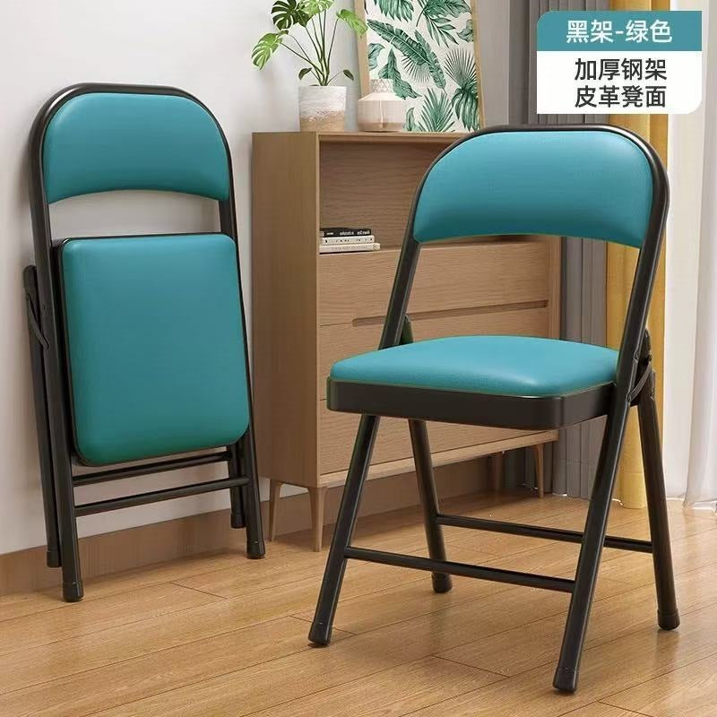 Folding chair office chair adult home chair study backrest chair dormitory study seat rental house foldable
