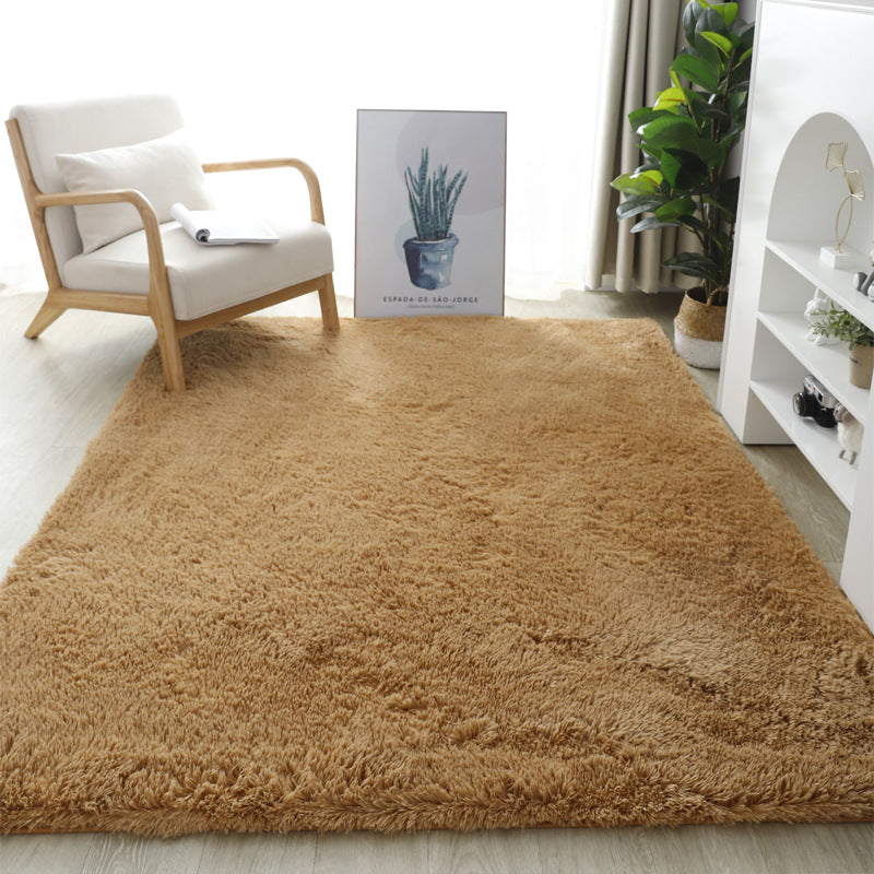 In stock supply thick washable silk stuffed blanket floor mat bedroom living room carpet floor mat bay window mat patchwork carpet