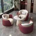 Business office negotiation sofa coffee table combination sales office reception sofa cafe shopping mall rest area billiard hall
