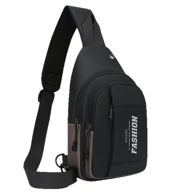 Crossbody bag women's trend fashion fanny pack sports multi-functional breast bag new shoulder student campus small backpack women