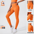 European and american cross-border beauty back yoga suit two-piece set high waist hip lifting running sports fitness suit suit women's wholesale