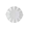Minimalist pure white ceramic dinnerware set for home, restaurant, and hotel use - porcelain plates, creative plating, and dessert bowls