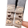 Fall and wintergirlstrendy three-layer quilted thickened bottom pants baby k-styleheattech pants kidseasiest for match children's clothing