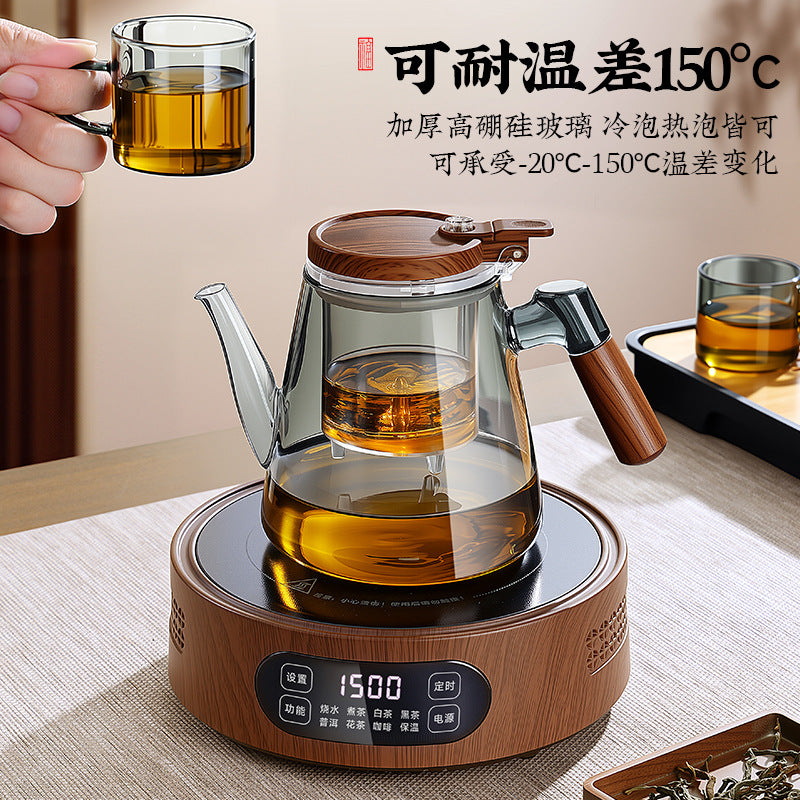 Elegant cup glass teapot tea water separation cup tea pot for home filter tea maker tea pot kettle tea set
