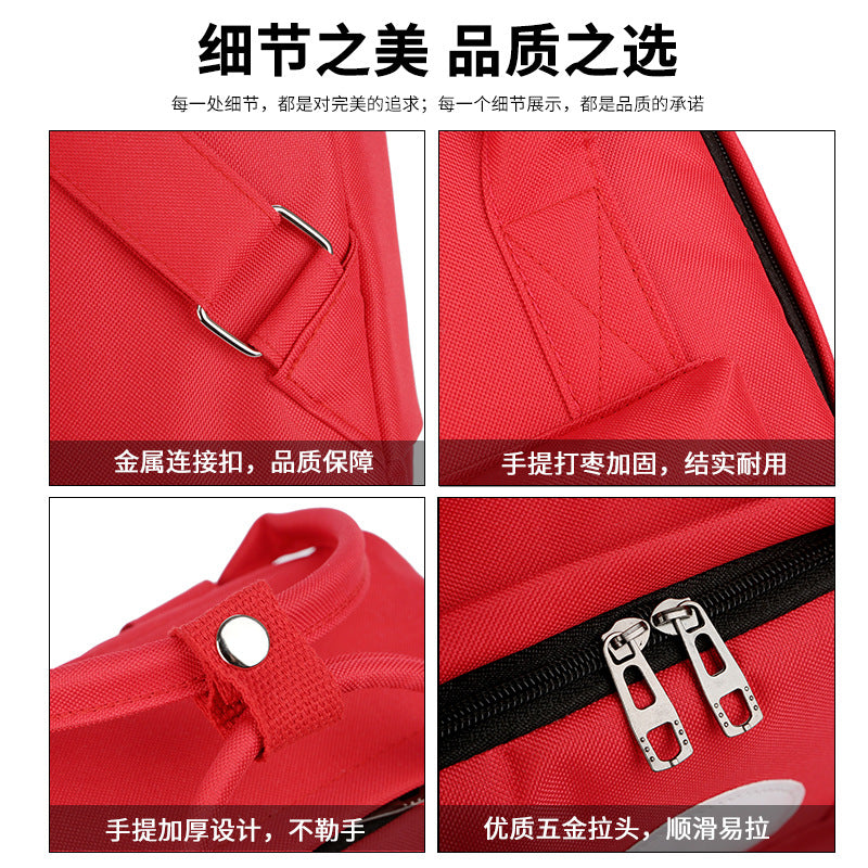 Primary and secondary school schoolbag wholesale printing logo children's portable advertising tutoring bag tutoring training class backpack
