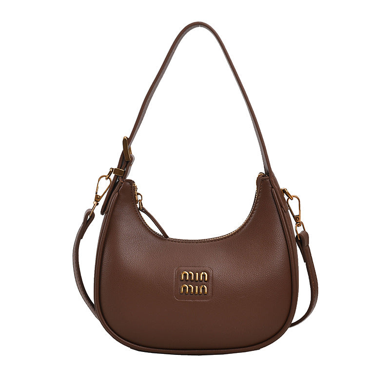 Classy sense of nicheeasiest for match crescent bag for women 2025new arrivalfashioneasiest for match crossbody bag work clothing shoulder underarm women's bag