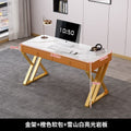 Slate desk accessible luxury modern italian computer desktop table for home simple office desk bedroom workbench study table