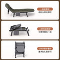 Foldable bed single office nap recliner portable home care bed nap essential small bed