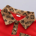Boys' casual korean style short-sleeve polo shirt & shorts set - kids' lapel short-sleeve top + shorts two-piece outfit - wholesale children's clothing for cross-border e-commerce