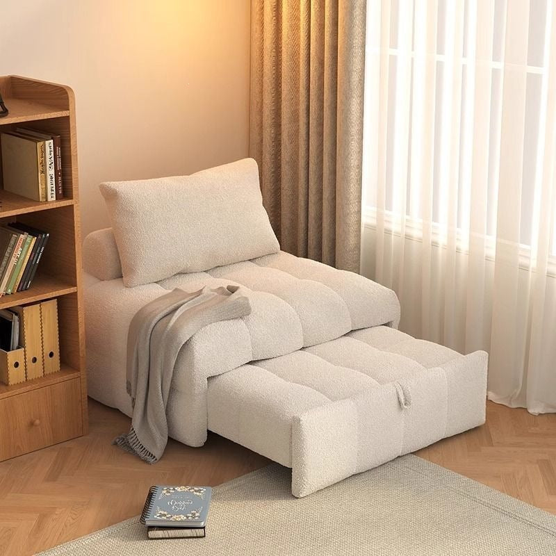 Foldable sofa bed all-in-one dual-purpose small apartment living room balcony multi-functional telescopic bed single double pull-out sofa cotton