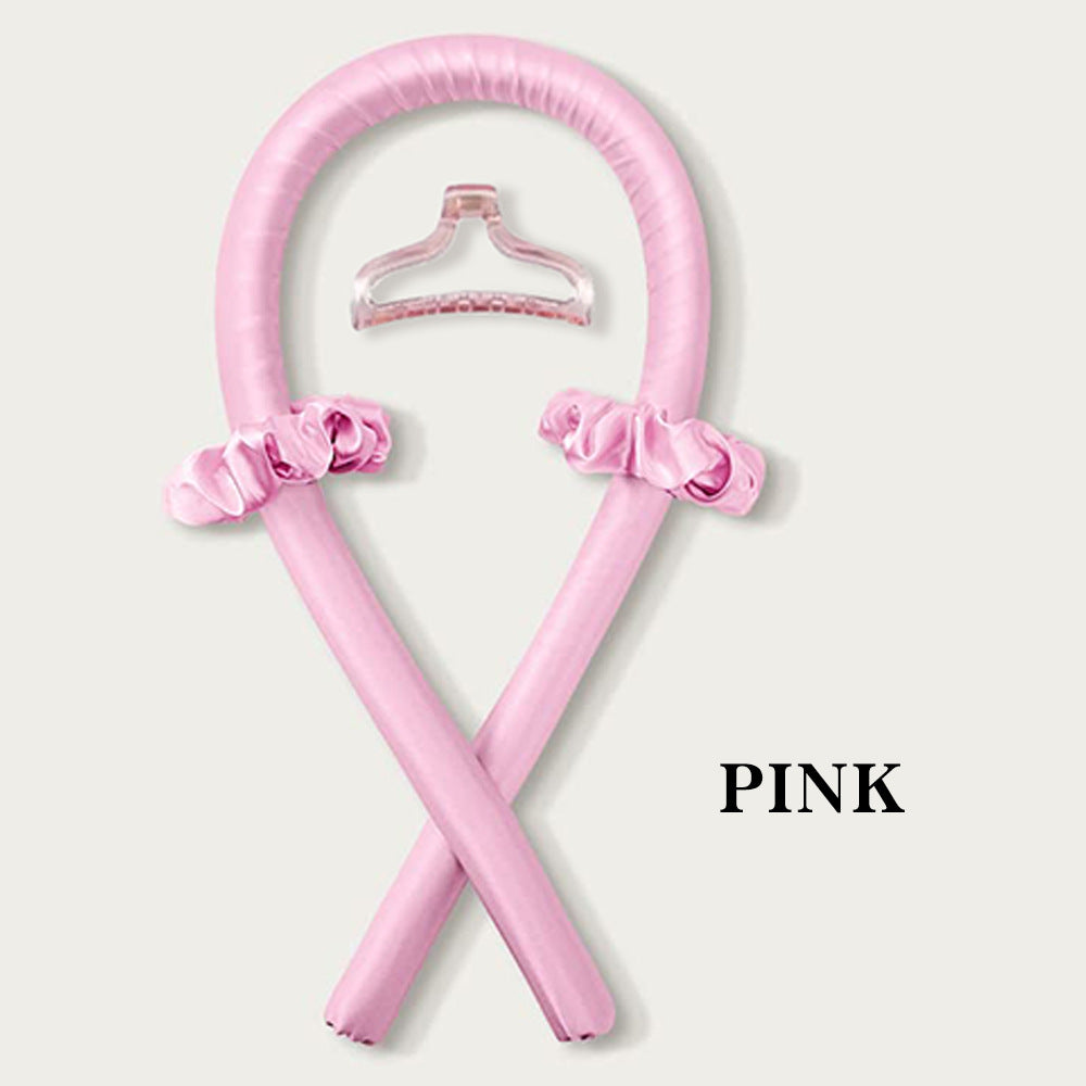 Cross-border lazy curling iron No heat curling iron Fluffy hair Large intestine Rubber hair curl Three-piece hair tool