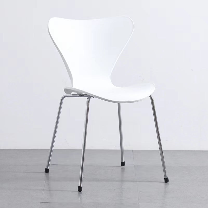 Backrest chair Modern simple casual ins Internet celebrity streamlined negotiation restaurant desk chair Home hotel dining chair