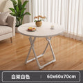 Foldable table dining table for homesmall apartment rental house simple table and chairs for eating square table round table convenient stall