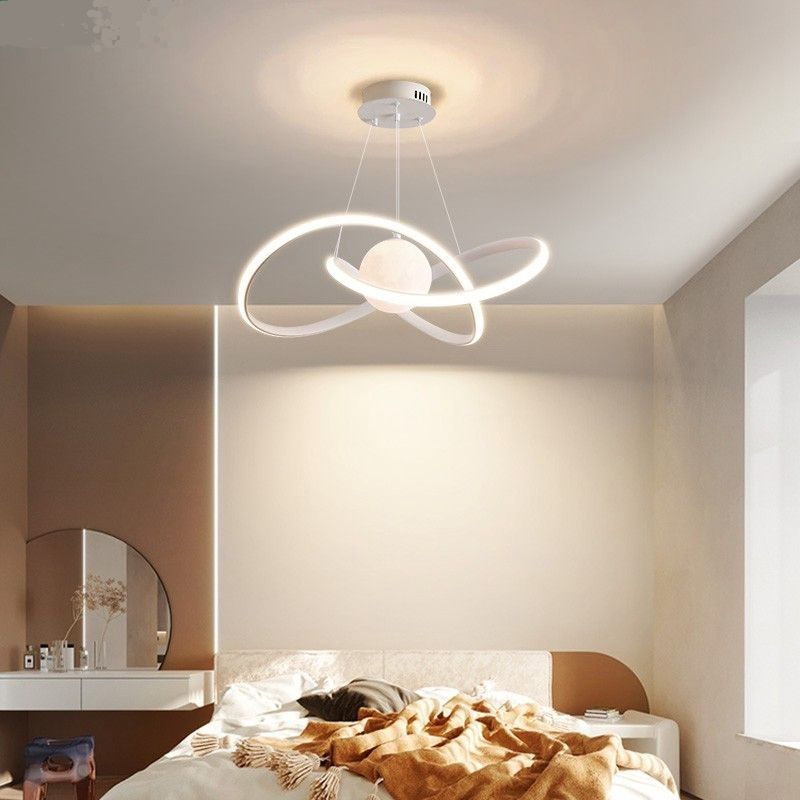 Top living room light hall main light cream wind pumpkin Nordic simple modern 2024 Zhongshan ceiling lamp with intelligence