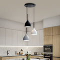 Restaurant chandelier three-head modern casualpopular dining table lamp scandinavian dining room bar creative lighting fixtures  new style