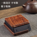 Walnut electronic tea scale - tea weighing scale, kitchen scale, household electronic scale, tea scoop scale, mini gram scale, tea set accessories