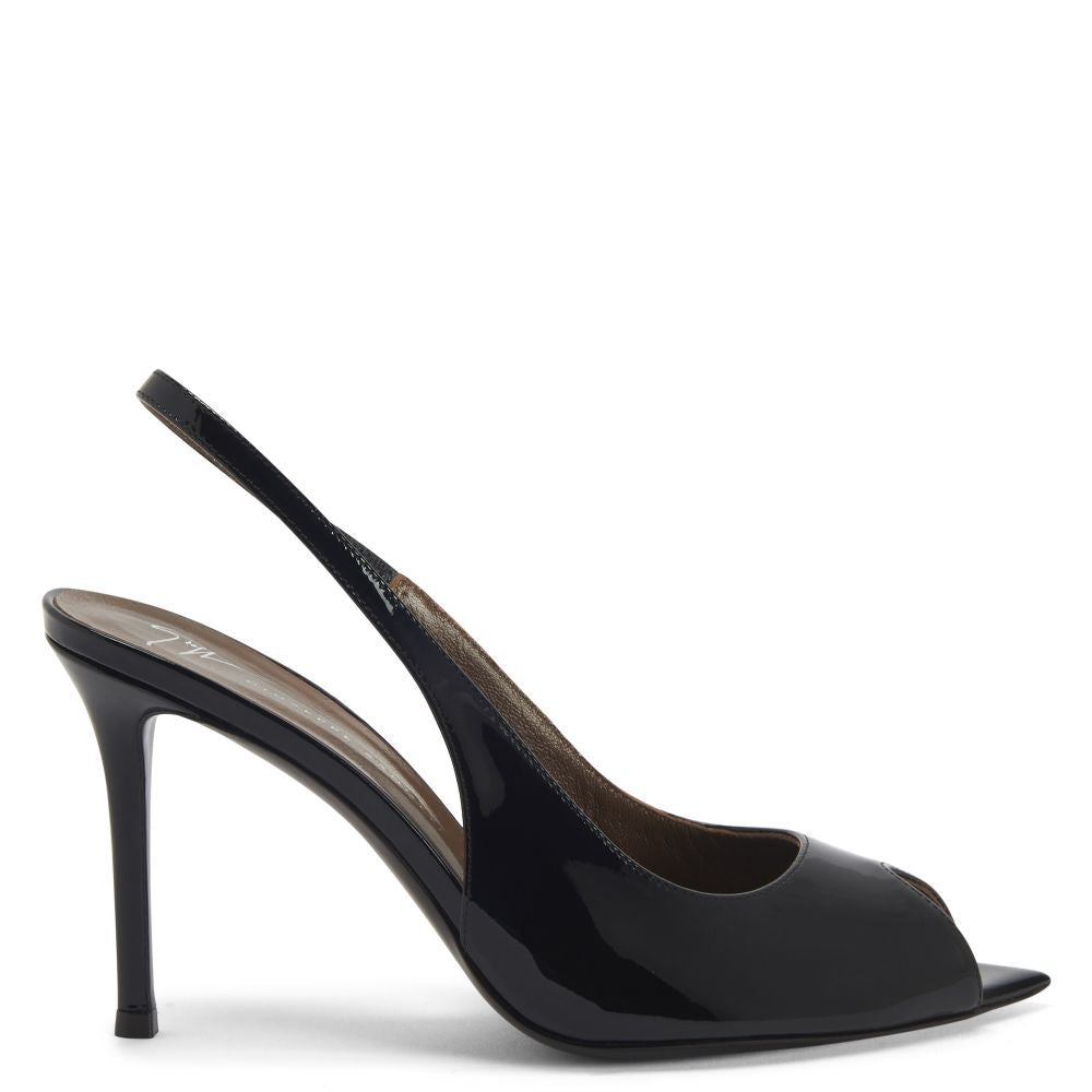 2026 summer new open-toe pointed-toe stiletto heel sandals - patent leather peep-toe heels for women - cross-border european and american style
