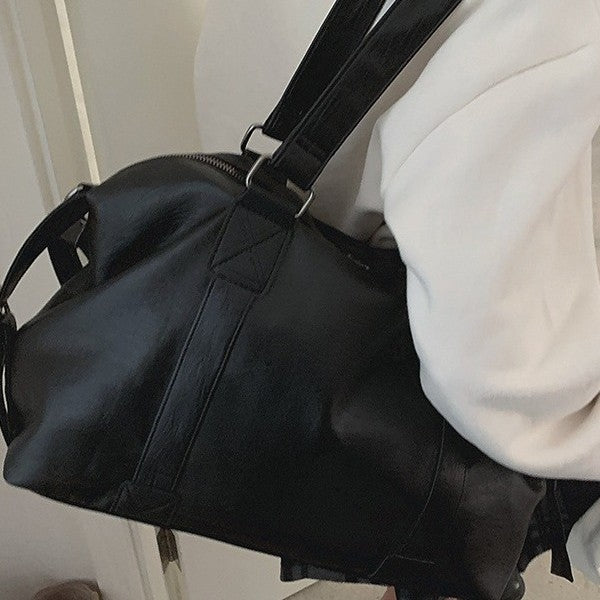 Business trip travel bag Men's portable large-capacity anti-splashing travel fitness bag Women's shoulder messenger luggage bag Duffel bag