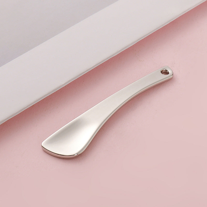 Zinc alloy eye cream mask spoon beauty skin care tool cosmetics dispensing spoon eye cream application pick stick digging spoon