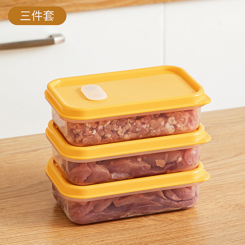 Kitchen Food Refrigerator Storage Box Transparent Sealed Fruit Food Fresh-keeping Box Food Grade Plastic Japanese Bento Box