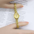 Cast niche high-end bracelet watch easiest for match small sugar cube alloy watch women's waterproof quartz watch wholesale