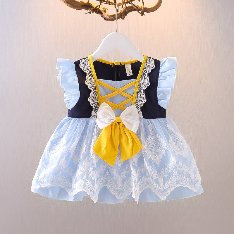 Girls' spring/summer new lolita dress - children's tutu dress, formal dress, snow white dress