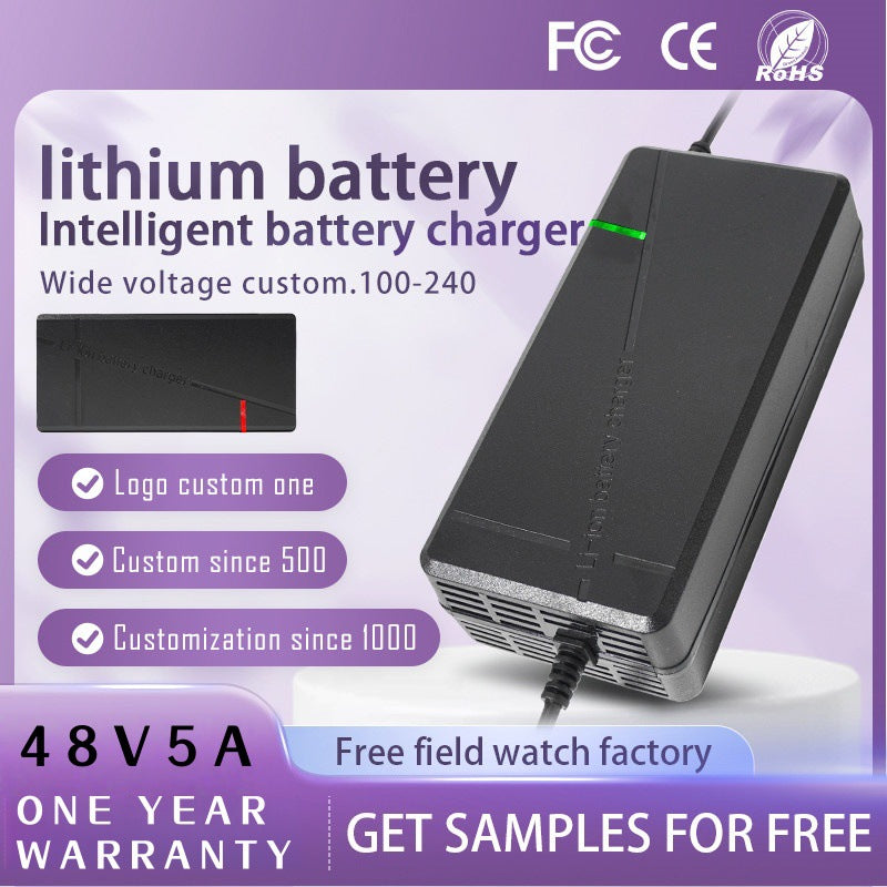 48v5a lithium battery charger 14 strings 58.8v8a ternary lithium iron phosphate 54.6v58.4v high power fast charge