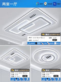 new living room lights: minimalist ceiling lights, elegant chandeliers, grand hall main lights, zhongshan lighting for the entire home