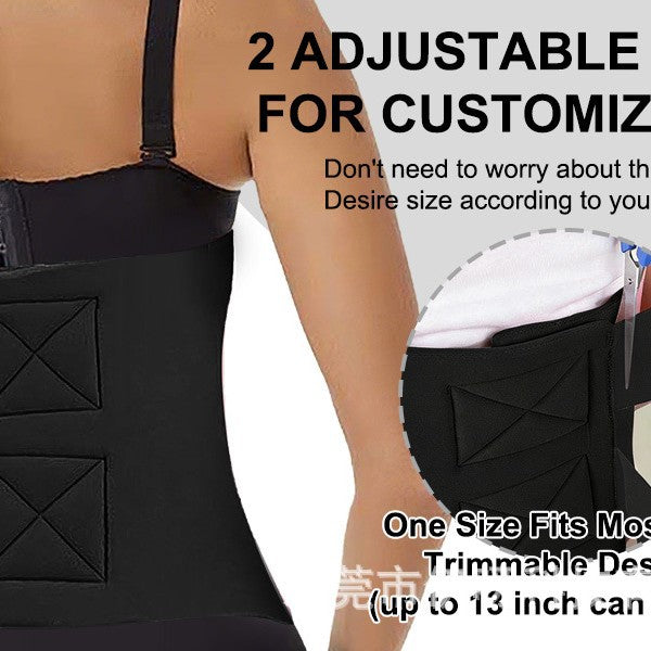 bestseller: postpartum/post-operative body shaper for waist and abdomen, designed for liposuction recovery. features a 360-degree compression panel for shaping and support