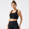 High-intensity workout tank top for women - dance, aerobics, and outdoor wear - shockproof bra, beautiful back design, fitness training sports tank top