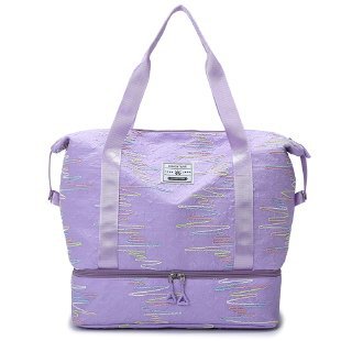 Sports fitness bag wholesale large capacity dry and wet separation Oxford cloth travel bag  new high-end duffel bag