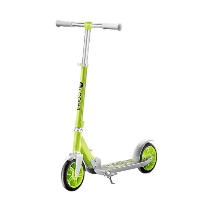 Kuqi children's scooter 6 to 12 years old children's foldable two-wheeled bicycle X1 children's scooter